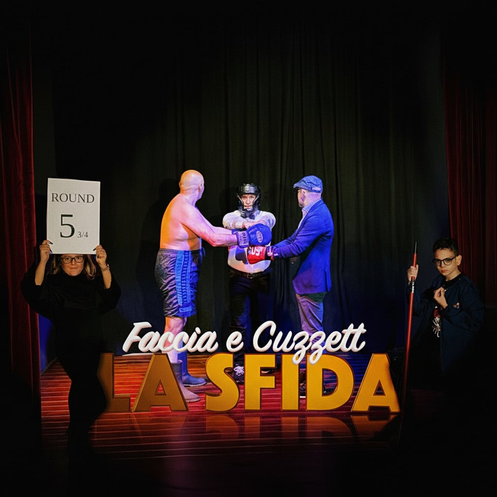Copertina di Faccia e Cuzzett - La Sfida